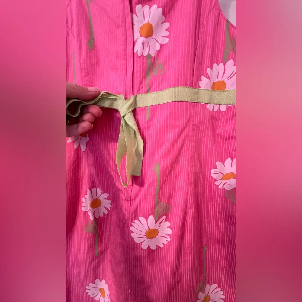 Lilly Pulitzer | Vintage Girls Daisy Print Shift Dress Size 14 (girls)